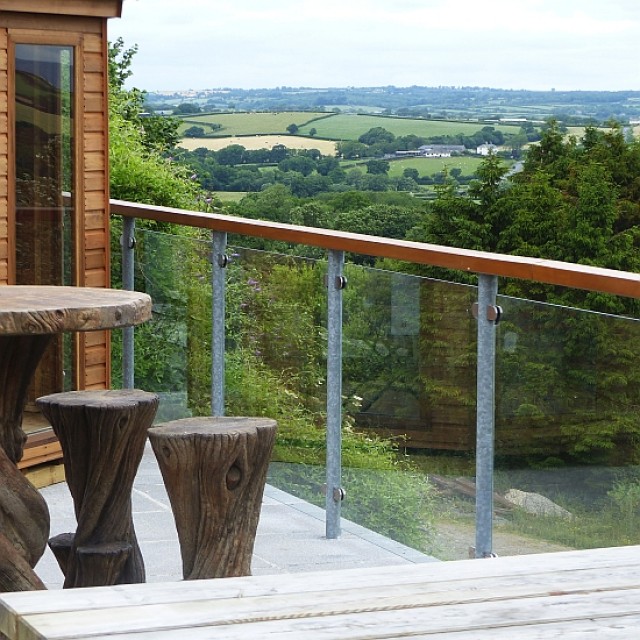 Terrance balustrade, Launceston, East Cornwall