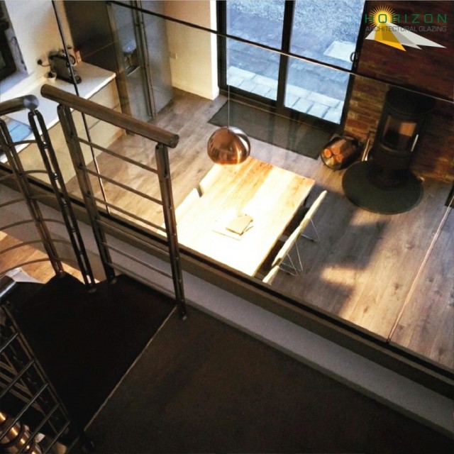 Interior Glass Balcony Cornwall